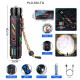 Ліхтар NIGHT VISION FLUORESCENCE 530 WHITE LASER LED PM30-TG, Power Bank, 1x18650, ЗУ Type-C, zoom, Box