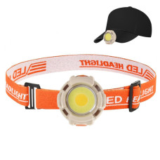 Ліхтар Налобний CY-2026-C-COB White+Yellow + 2LED Red + 2LED Blue Li-Ion Акумулятор ЗП Type-C