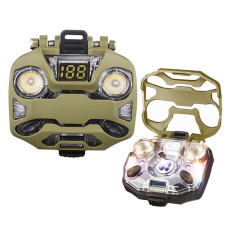 Ліхтар MULTIFUNCTIONAL D72 Li-Ion Акумулятор Індикація Заряду Запальничка ЗП Type-C Box