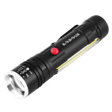 Ліхтар Police T6-26+T6+COB 1x18650/3xAAA Магніт Zoom ЗУ microUSB Box