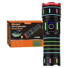 Ліхтар NIGHT VISION FLUORESCENCE YM-G634-1 WHITE LASER LED TG 30W, 1x40700A, Power Bank, ЗУ Type-C, Zoom, BOX