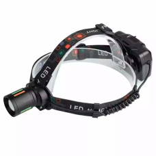 Ліхтар налобний NIGHT VISION FLUORESCENCE W668-TG, 2x18650, ЗУ Type-C, zoom, Box