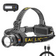 Лыхтар налобний BL-T701C-TG, 2x18650, ЗУ Type-C, zoom, Box