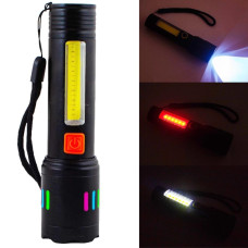 Ліхтар NIGHT VISION FLUORESCENCE GT-505-TG+COB White+Red Li-Ion Акумулятор ЗУ Type-C Zoom