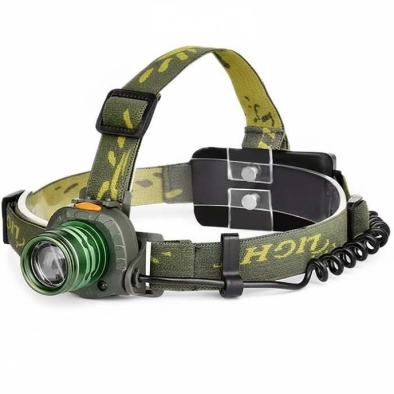 Ліхтар налобний 6616-Q5, Motion Sensor, ЗУ Li-Ion, 1x18650, zoom