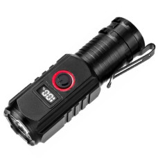 Ліхтар PL-302-3LED, 1x18350, індикація заряду, ЗУ Type-C, Box, Box