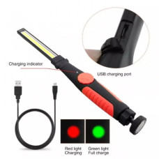 Ліхтар WORKLIGHT W55-COB Li-Ion Акумулятор Поворот 180º+180º Магніт Індикація Заряду ЗП microUSB