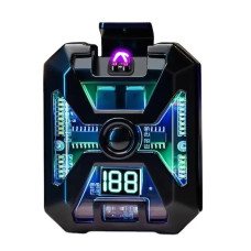 Ліхтар MULTIFUNCTIONAL D69 Li-Ion Акумулятор Індикація Заряду Запальничка ЗП Type-C Box