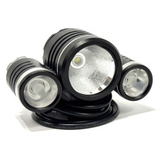 Фара ліхтар на руль і голову YJ-2800 LED з акумулятором та зарядним пристроєм