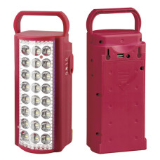 Фонарь 1024, 24SMD, Power Bank, встроенный аккумулятор, ЗУ 220V