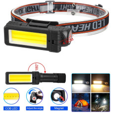 Ліхтар WORKLIGHT 2 в 1 5305-COB WHITE+YELLOW Li-Ion Акумулятор Поворот 180º+180º Магніт ЗП Type-C