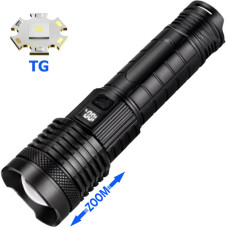 Ліхтар PLD-H007 WHITE LASER LED PM10-TG Li-Ion Акумулятор Power Bank Індикація Заряду ЗУ Type-C Zoom Box