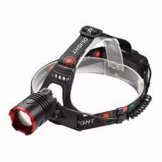 Ліхтар налобний W688A-TG, 2x18650, ЗУ Type-C, zoom, Box