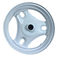 Передній диск Honda Dio-50 метал 2.15x10 з підшипниками 6200 і пильником GO