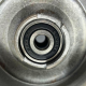 Передній диск Honda Dio-50 метал 2.15x10 з підшипниками 6200 і пильником GO