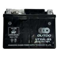 Кислотный аккумулятор UTX4L-BS 12V3Ah/10HR Outdo