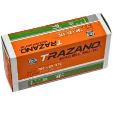 Камера BOX 28" 700x33/37C 33/37-622/630 прямий вентиль Schrader 48 мм Trazano
