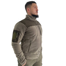 Кофта флісова тепла VOGEL з липучками під шеврони масло Туреччина XXL