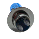 Лампа фары синяя 1 усик 12V 35/35W Samulai