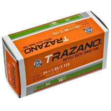 Камера BOX 24x1.95/2.125 50/54-507 прямий вентиль Schrader 48 мм Trazano