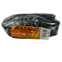 Камера 26x1.25/1.50 32/40-559 прямий вентиль Schrader 48 мм Trazano