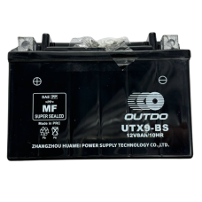 Кислотний акумулятор UTX9-BS 12V8Ah/10HR Outdo