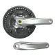Шатуны Alivio FC-M431 44/32/22 170мм серые Shimano
