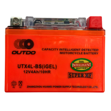 Гелевий акумулятор UTX4L-BS iGEL 12V4Ah/10HR з індикатором Outdo