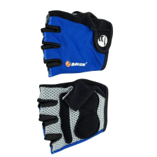 Рукавички мото з гелевою прокладкою Glove-3 XL сині без пальців Baisk