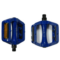 Педали велосипедные 305 синие алюминиевые FPD