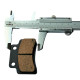 Колодки дискові Yaben 125-150 FDF
