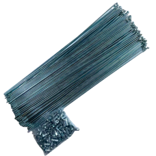 Спиця 252 мм 2 мм з ніпелем Shunfeng 144 шт