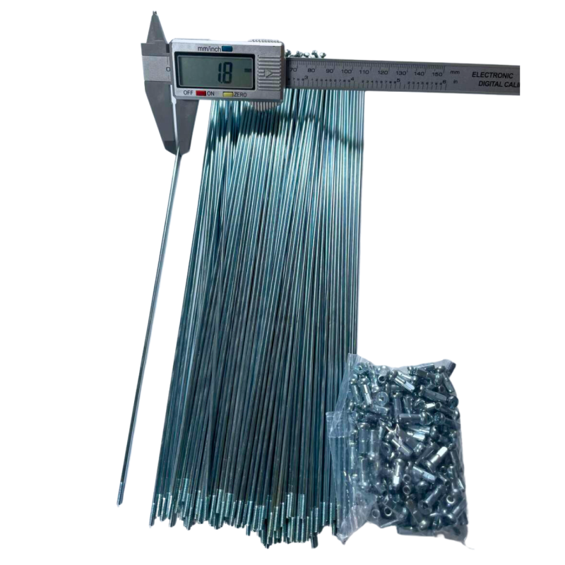 Спиця 252 мм 2 мм з ніпелем Shunfeng 144 шт