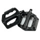 Педали велосипедные JD-284 пластиковые черные FPD