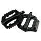 Педали велосипедные JD-284 пластиковые черные FPD
