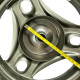 Задній диск Suzuki Lets 2.15-10 металевий 18 шліців барабанне гальмо 108 мм GO