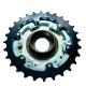 Тріскачка 6 швидкостей Tourney MF-TZ510 14-28 срібляста Shimano