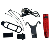 Стоп-сигнал велосипедный LD77 с датчиком света и лазером