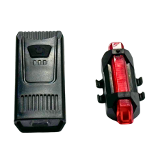 Фара велосипедна зі стопом LED/USB 1803-1 Baisk