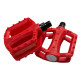Педали детские JD-28 поликарбонат красные FPD
