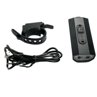 Фара велосипедная алюминиевая BK-08 с индикатором заряда