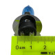 Лампа фары P15D синяя 25-3 12V 35W JWBP