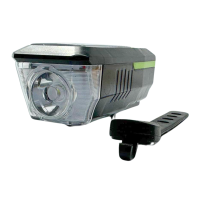 Фара велосипедная с солнечной зарядкой LY-17