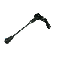 Підніжка велосипедна 24-26 чорна під три болти на перо металева Shunfeng