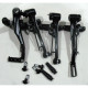 V-Brake ободной тормоз комплект BR-M422 Shimano Acera черный Малайзия