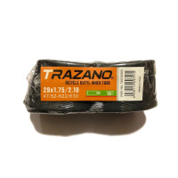 Камера 29x1.75/2.10 47/52-622/630 прямий вентиль Schrader 48 мм Trazano