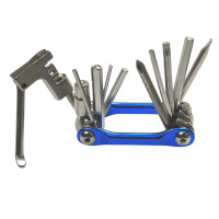 Мультитул GA 50 синій набір шестигранників Shunfeng
