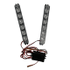 Мигалка мото LED червоно-синя 12V ZW334