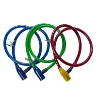 Велозамок 12x1000мм с металлической головкой Китай