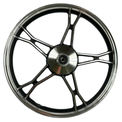 Передній диск 1.4x17 Дельта литий 6300 чорний GO